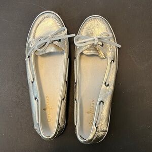 GOLD Cole Haan Boat shoes gold color